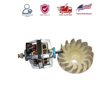 COMBO2 Dryer Motor 279827,Blower Wheel 694089 for Whirlpool Kenmore Roper Estate picture