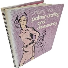 Dorothy Moore Pattern Drafting & Dressmaking HC Spiral 1971 Sewing Book Vtg picture