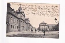 D2172) Postcard AK BAYREUTH-Königl. Gymnasium and Friedrichstraße 1904 picture