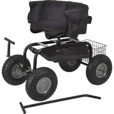Strongway Deluxe Rolling Garden Seat with Easy Change Turnbars picture