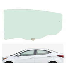 Fits 2011-2016 Hyundai Elantra Sedan Rear Left Driver Side Door Window Glass picture