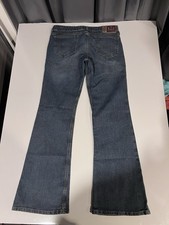 L.E.I. Jeans Womens Size 7 Flare Low Rise Bootcut Denim Style 274611S Y2K picture