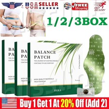 1-3x Japanese Herbal Balance Patch,Natural Plant‑Based Extract Comfort Adhesive picture