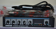 Shure SCM268 4-Channel Microphone Mixer With Power Cord - New Open Box picture