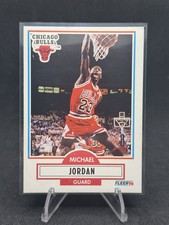 Fleer 1990-91 Fleer Michael Jordan #26 Chicago Bulls NBA Basketball Card picture