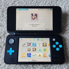 New Nintendo 2DS XL Turquoise / Black System - For Parts Not Working picture