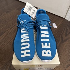 BRAND NEW Adidas NMD Pharrell Williams Human Race Blue size 8.5  picture