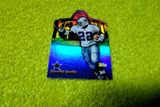 1997 Topps EMMITT SMITH HALL BOUND REFRACTOR DIE CUT HOLO HB5 RARE INSERT picture