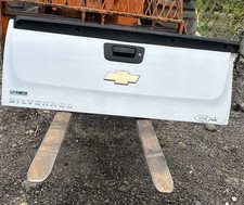 2007-2014 Chevy Silverado 2500HD 3500HD Tailgate Silver OEM Complete picture