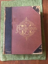 Art Journal for 1880, D.Appleton, leather  XF engraved plates/paper NO FOXING   picture