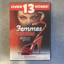 Femmes Fatales 10 Movies 3 DVDs Crime Drama Shannon Tweed Bonus Features picture