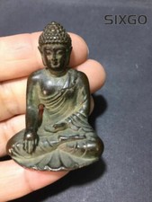 Old Tibetan Buddhism bronze Medicine Buddha Sakyamuni Shakyamuni Buddha statue picture