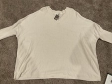 NWT Purejill Lightweight Pullover Sweater Alabaster Color Sz 2x Dolman Sleeve picture