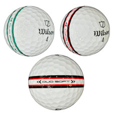 Wilson Duo Soft Stripe 24 Pack Used Golf Balls AAAA Near Mint 4A picture