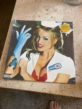 BLINK-182 RARE *EXPLICIT* ENEMA OF THE STATE LIMITED ED RED/WHITE SPLIT VINYL NR picture