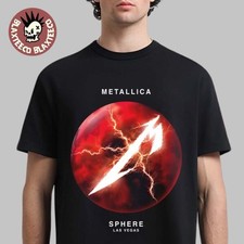 Metallica Life Burns Faster Live At Sphere Las Vegas 2026 On October T-Shirt picture