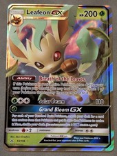 Leafeon GX 13/156 Holo Rare GX Ultra Prism Pokemon Mint Brand New Condition picture