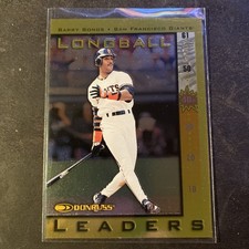 1998 Donruss - Longball Leaders Barry Bonds #4 /5000 picture