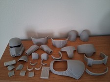 1/6 Scale Star Wars 3D Printed Phase 3 Clone Trooper Armor Unpainted picture