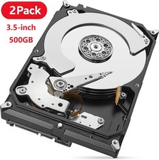 2PCS 3.5-Inch 500GB HDD CCTV Internal Hard Disk Drives SATA 6Gb/s 64MB Cache picture