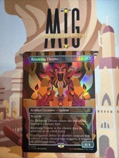 Roaming Throne  ✨ Borderless FOIL  ✨ MTG NM The Lost Caverns of Ixalan 0344 picture