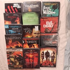 14 Horror DVD Lot From Dusk Till Dawn Evil Dead Prophecy 5-Film Set Se7en Reject picture