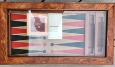 Extremely Rare Vtg Agresti Italian Luxury Briarwood Backgammon Set 21