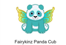 WEBKINZ- Fairykinz Panda Cub *Virtual Code ONLY for Webkinz Classic picture