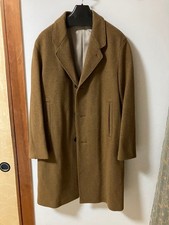 LEMAIRE Chester Coat Beige Wool Size 46 M Men's Winter Outerwear picture