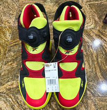 Reebok InstaPump Fury Zone High Top Basketball Sneakers Acid Yellow/Black/Red picture