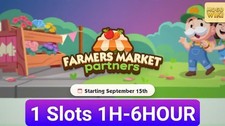 Monopoly Go 🍀 Partner Event -Farmers Market 🍀-Slot (1H-6H) Full carry 80k picture