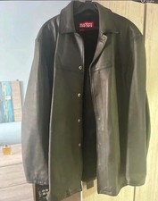 Diesel Men's Lambskin Leather Coat / Jacket. Size 50.  Made in Italy picture