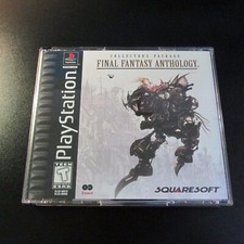 Final Fantasy Anthology SONY PlayStation 1 PS1 COMPLETE PRISTINE CONDITION MINT picture