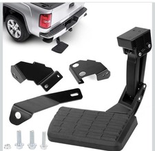 Rear Truck Side Step Compatible 2019-2024 Chevy Silverado 1500 & GMC Sierra 1500 picture
