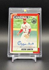 OZZIE SMITH - 2025 Topps 1990 Style AUTO / AUTOGRAPH #90AU-OS Cardinals picture