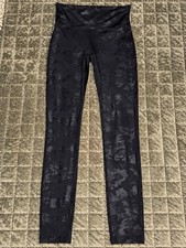 SPANX Black Camo High Rise Compression Leggings Women’s Medium picture