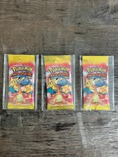 3x PACKS - POKEMON 2011 VINTAGE BATTLE DISCS  - SEALED RARE COLLECTABLE picture
