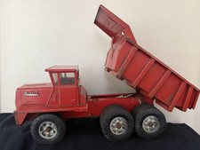 Vintage Buddy L Mack Hydraulic Dump Truck - Red picture