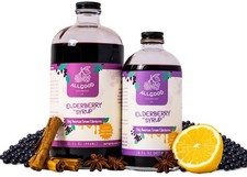 COLD-PRESSED ELDERBERRY SYRUP - Allgood Elderberry Co. picture