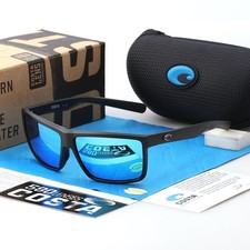 Costa Del Mar Rinconcito black Frame/blue 580P Polarized Lenses New IN BOX picture