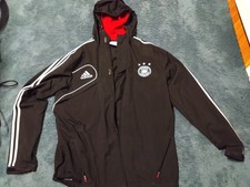 Adidas Germany National Team 2011-2012 Season Hooded Raincoat 9/10 (L) picture