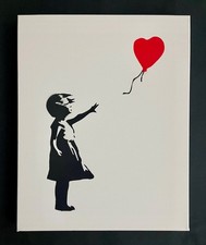 Banksy Rare Large Dismaland Painting 2015 with  paperwork picture