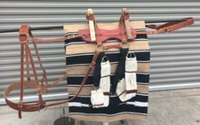 USA Built Sawbuck Pack Saddle w/ Nylon Latigos Double Rigging Horse Mule Packing picture