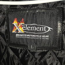 Xelement Advanced Men's Leather Motorcycle Jacket Size L picture