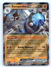 TCG ~ Rampardos ex 045/084 ~ English Near Mint picture
