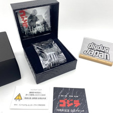 GODZILLA 70th Anniversary Official Watch Limited ED 1954 Godzilla Hide Strap JP picture