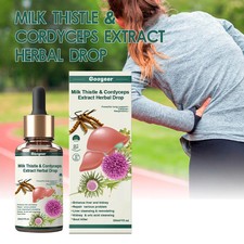 Googeer 30ml Cordyceps Sinensis Herbal Drops Milk Thistle Energy Support  picture