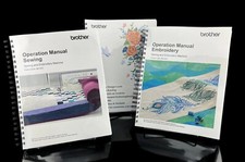 Brother Luminaire XP3 -Full Color - Lays Flat -  3 Manual Bundle  picture