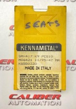 KENNAMETAL SM-417 K9 PCS10 Carbide Inserts (Qty of 6) (NEW) picture