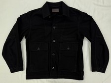 NWT Lemaire Denim Boxy Jacket Black Size Medium picture